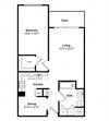 Camano 2d Floor Plan at Tera Apartments Kirkland, WA Camano 2d Floor Plan at Tera Apartments Kirkland, WA